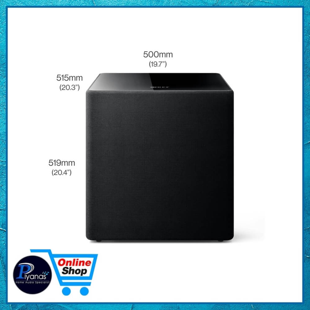 ซับวูฟเฟอร์ KEF : KUBE 15 MIE สีดำ_5